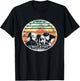 Star Wars Skeleton Crew Vintage Sunset Profiles T-Shirt - T-Shirt | Black