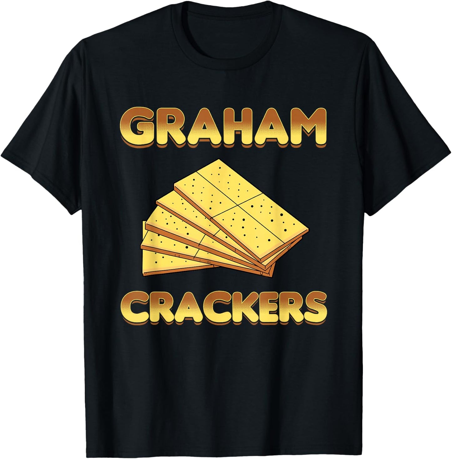 Graham crackers gift T-Shirt - T-Shirt | Black