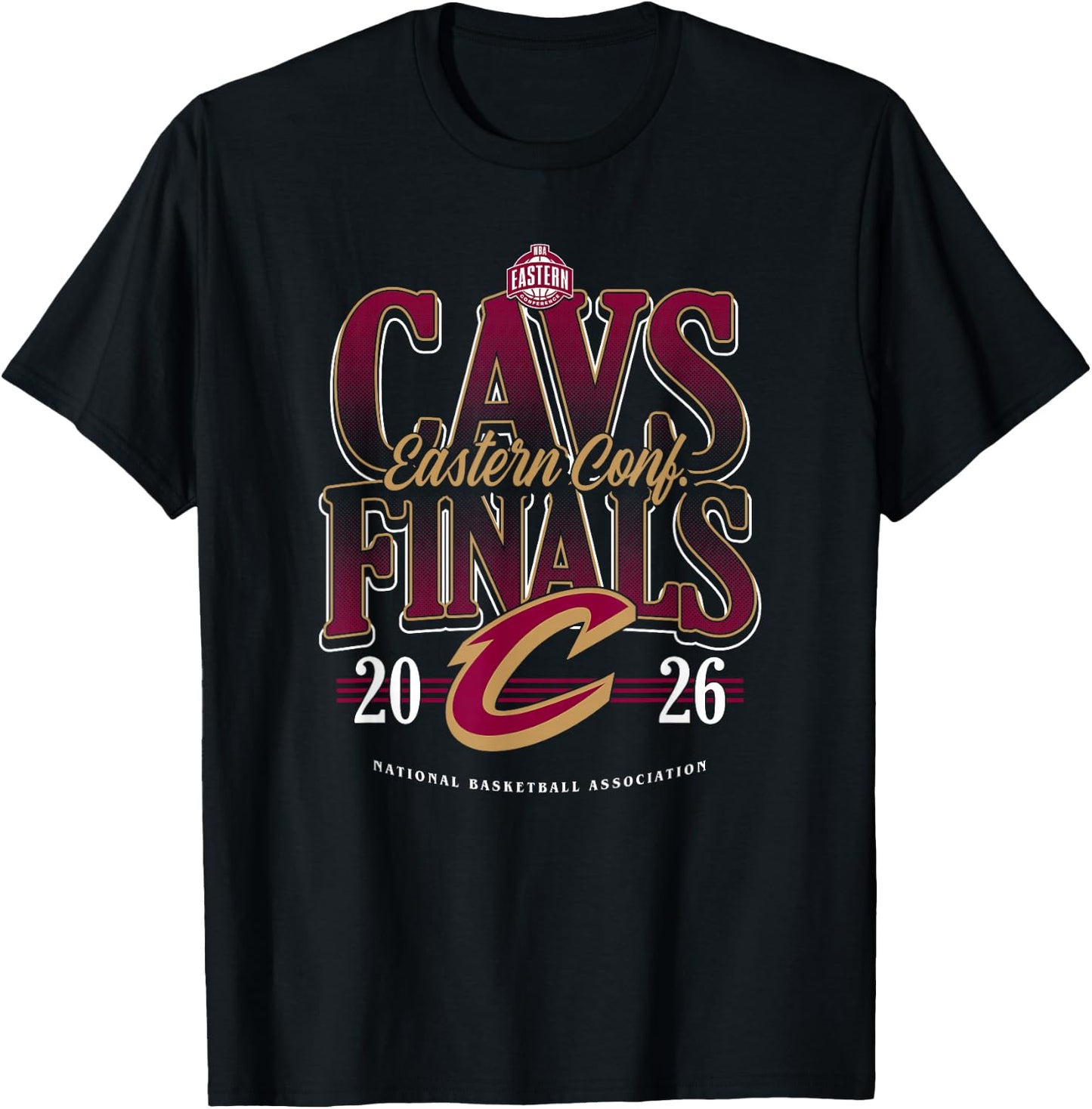 NBA 2026 Eastern Conference Finals Cavaliers Next Level T-Shirt - T-Shirt | Black