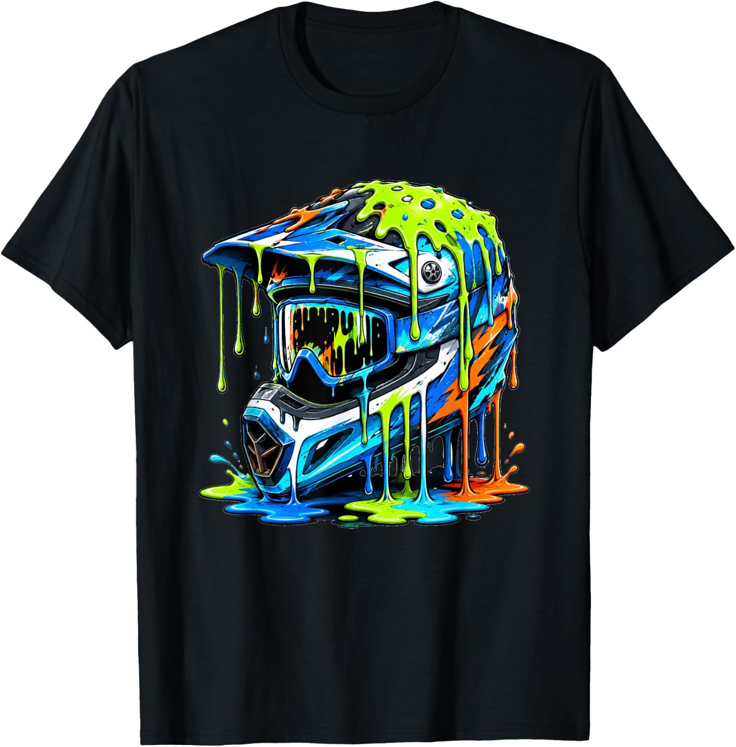 Dirt Bike Shirts Boys Kids Gear Motocross Dirtbike T-Shirt - T-Shirt | Black