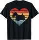 Scottish Terrier Lover Owner Gifts Retro Sunset Dog Mom Dad T-Shirt - T-Shirt | Black