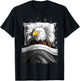 Eagle Sleeping Animal Pajamas Nap PJs Outfit Bald Eagle T-Shirt - T-Shirt | Black