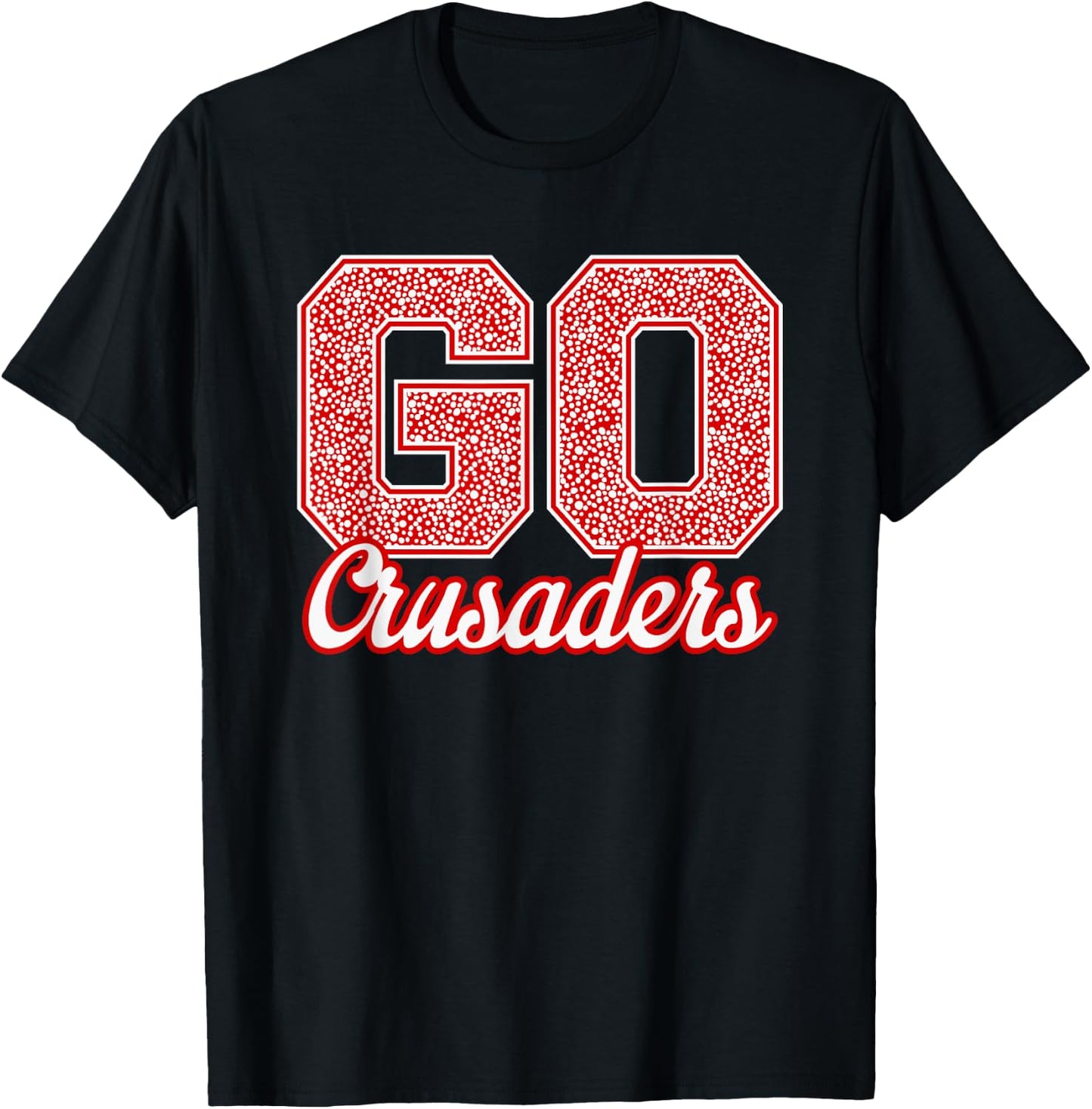 Holy Cross Crusaders GO! School Pride T-Shirt - T-Shirt | Black