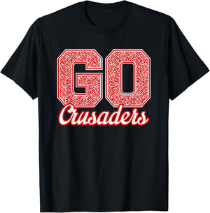 Holy Cross Crusaders GO! School Pride T-Shirt - T-Shirt | Black