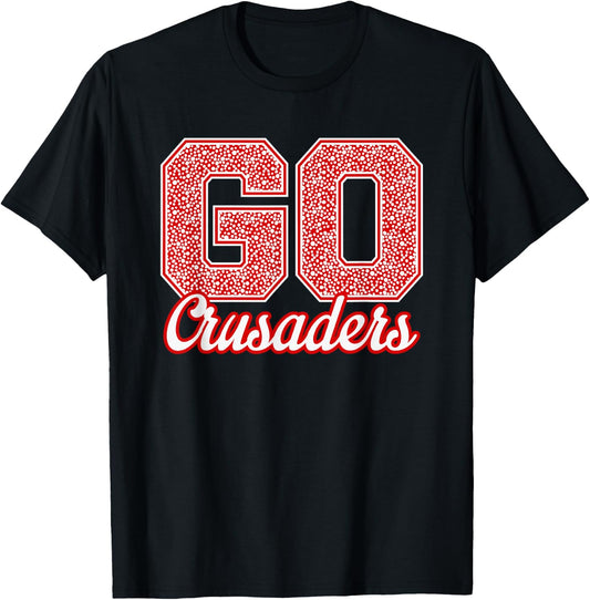 Holy Cross Crusaders GO! School Pride T-Shirt - T-Shirt | Black