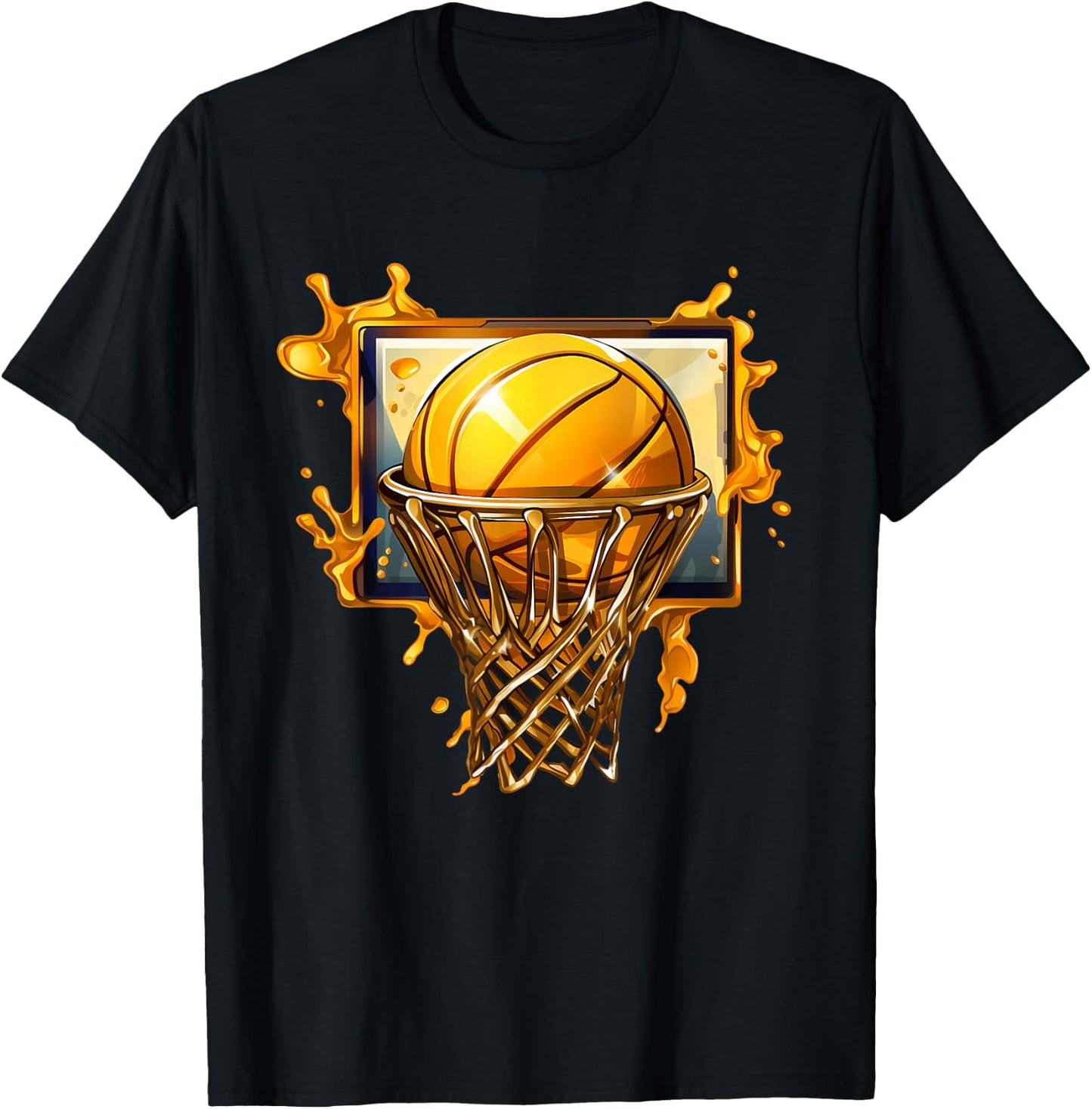BsketballCo. Basketball , Black, Small T-Shirt - T-Shirt | Black
