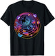 Down The Rabbit Hole - Alice In Wonderland T Shirt Design T-Shirt - T-Shirt | Black