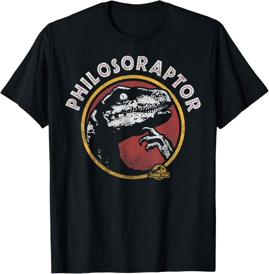 Jurassic Park Humor - Classic Fit, , Short Sleeve, Adult, Black T-Shirt - T-Shirt | Black