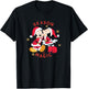 Disney Santa Mickey and Minnie Season of Magic T-Shirt - T-Shirt | Black