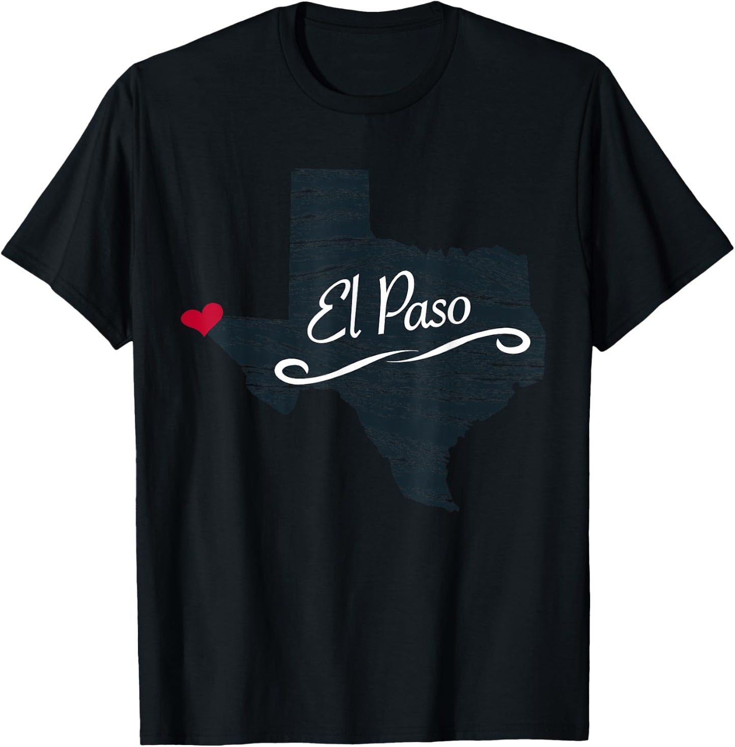 El Paso Texas | TX Gift - Men's Women's Kid's T-Shirt - T-Shirt | Black