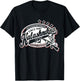 Soviet Kalashnikov AK-47 Vintage USSR Russian Rifle Gun CCCP T-Shirt - T-Shirt | Black