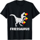 French Fries Saurus Potato Fry Dinosaur Fastfood T Rex T-Shirt - T-Shirt | Black