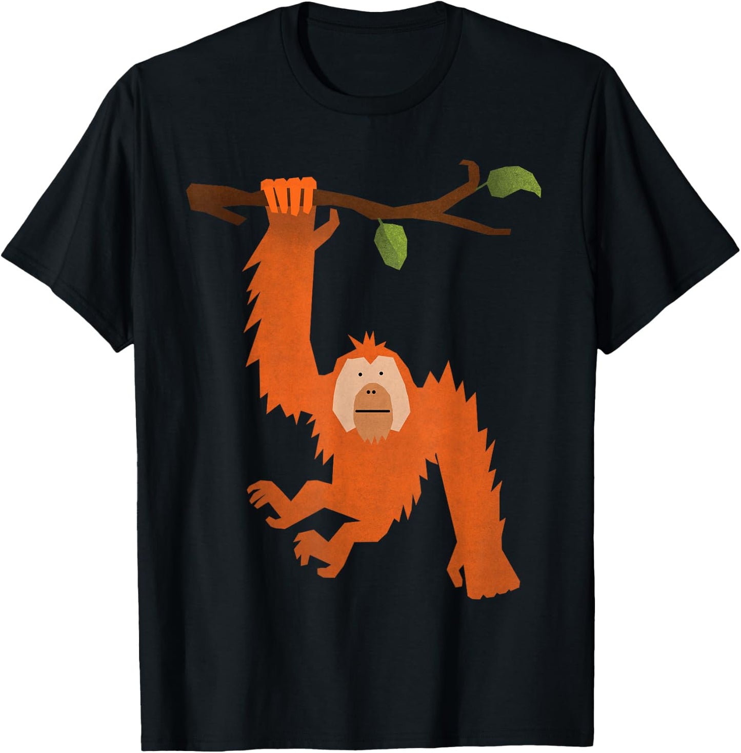 Orangutan T Shirt - Save The Orangutans T-Shirt - T-Shirt | Black