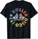 Roller Disco 1979 Skating Rink Vintage Retro Fun T-Shirt - T-Shirt | Black