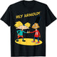 Hey Arnold Characters Handshake T-Shirt - T-Shirt | Black