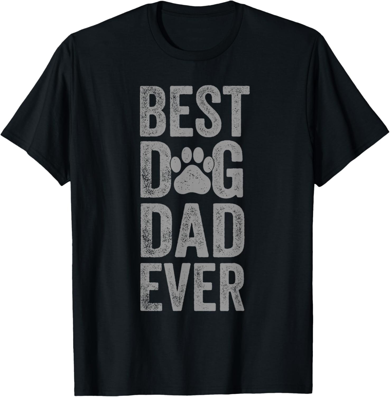 Best Dog Dad Ever T-Shirt - T-Shirt | Black