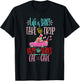 Life is short Take the Trip Buy the Shoes Eat the Cake Shirt T-Shirt - T-Shirt | Black