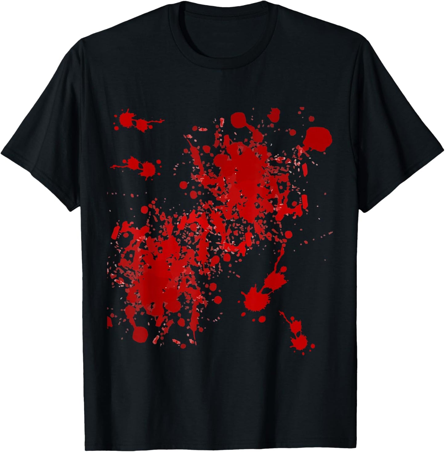 Fake Blood Splatter T-Shirt - T-Shirt | Black
