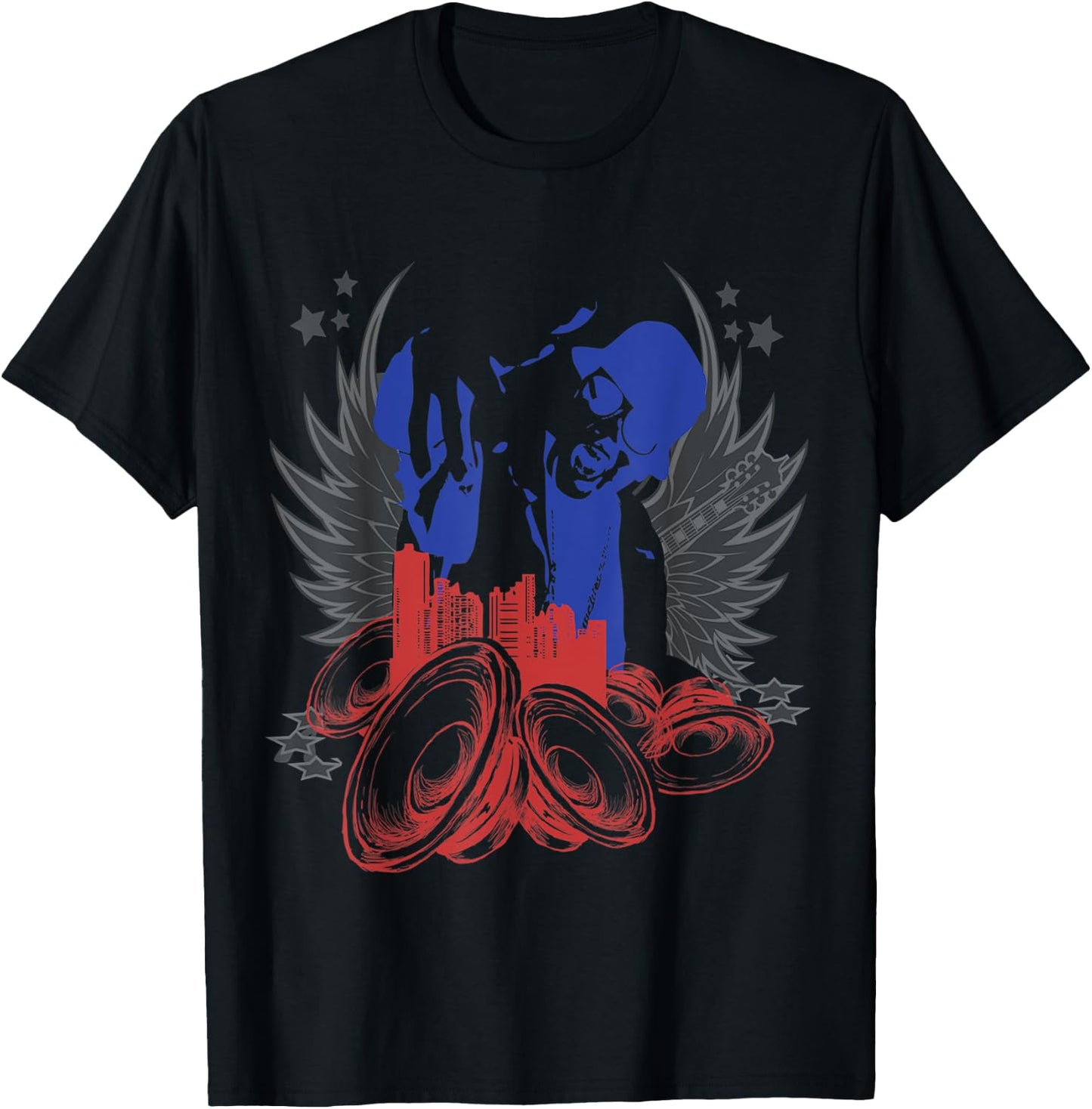 Youth's Rapper Kids Boys & Girls Short Sleeve Cotton T Shirt T-Shirt - T-Shirt | Black