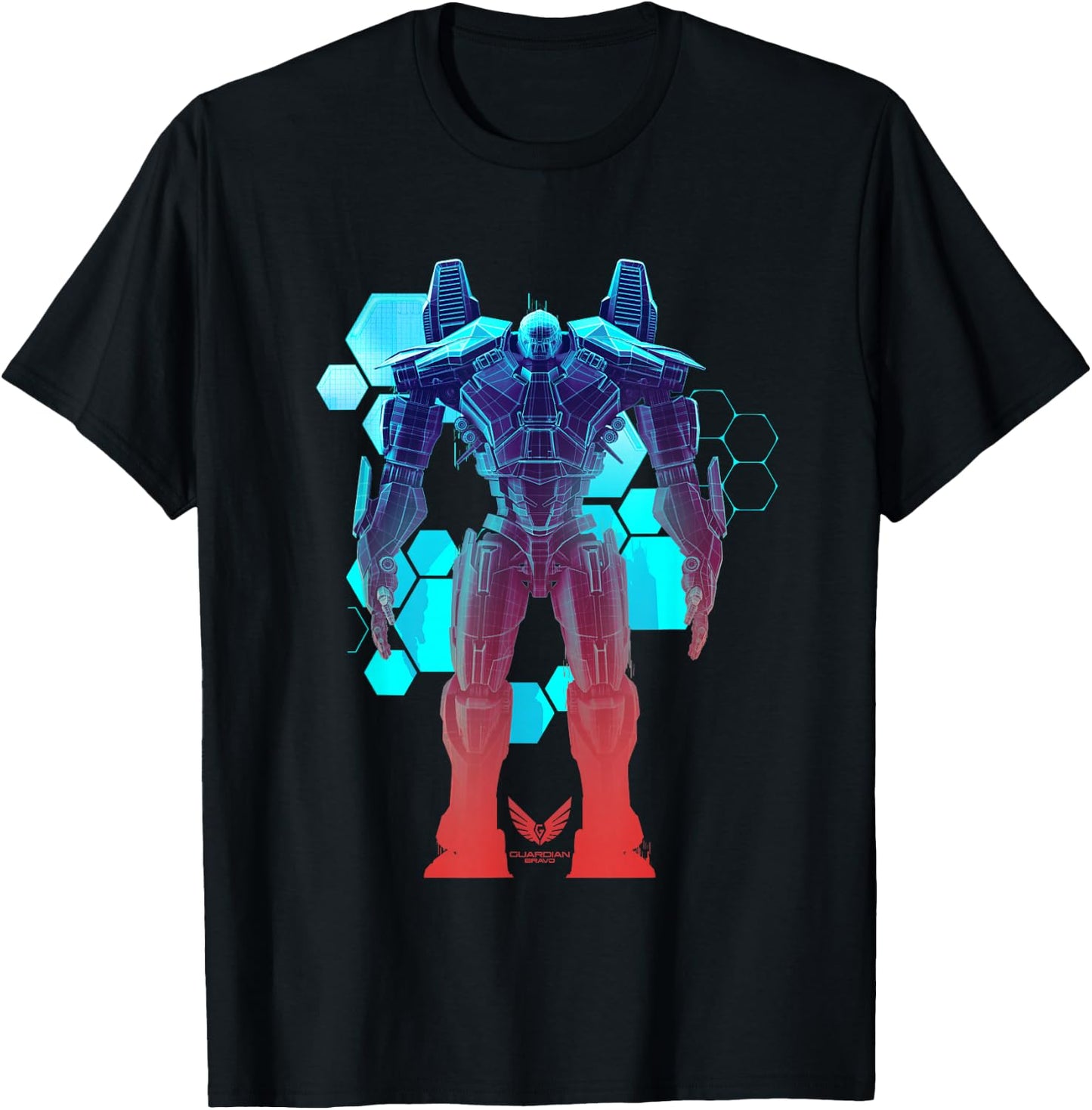 Titan Redeemer Blueprint T-Shirt - T-Shirt | Black