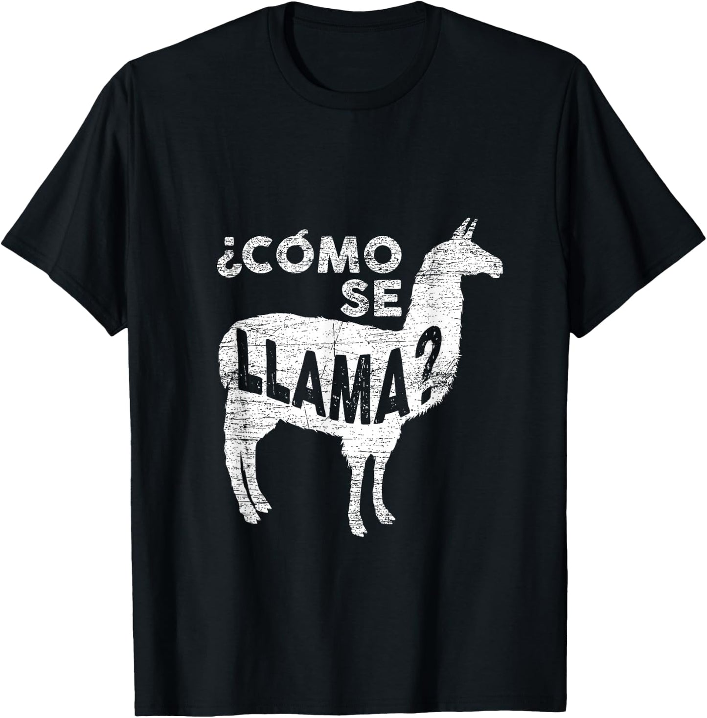 Como Se Llama T-Shirt - T-Shirt | Black