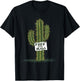 Cactus Cacti Funny Art Humor Free Sweet Hugs T-Shirt - T-Shirt | Black
