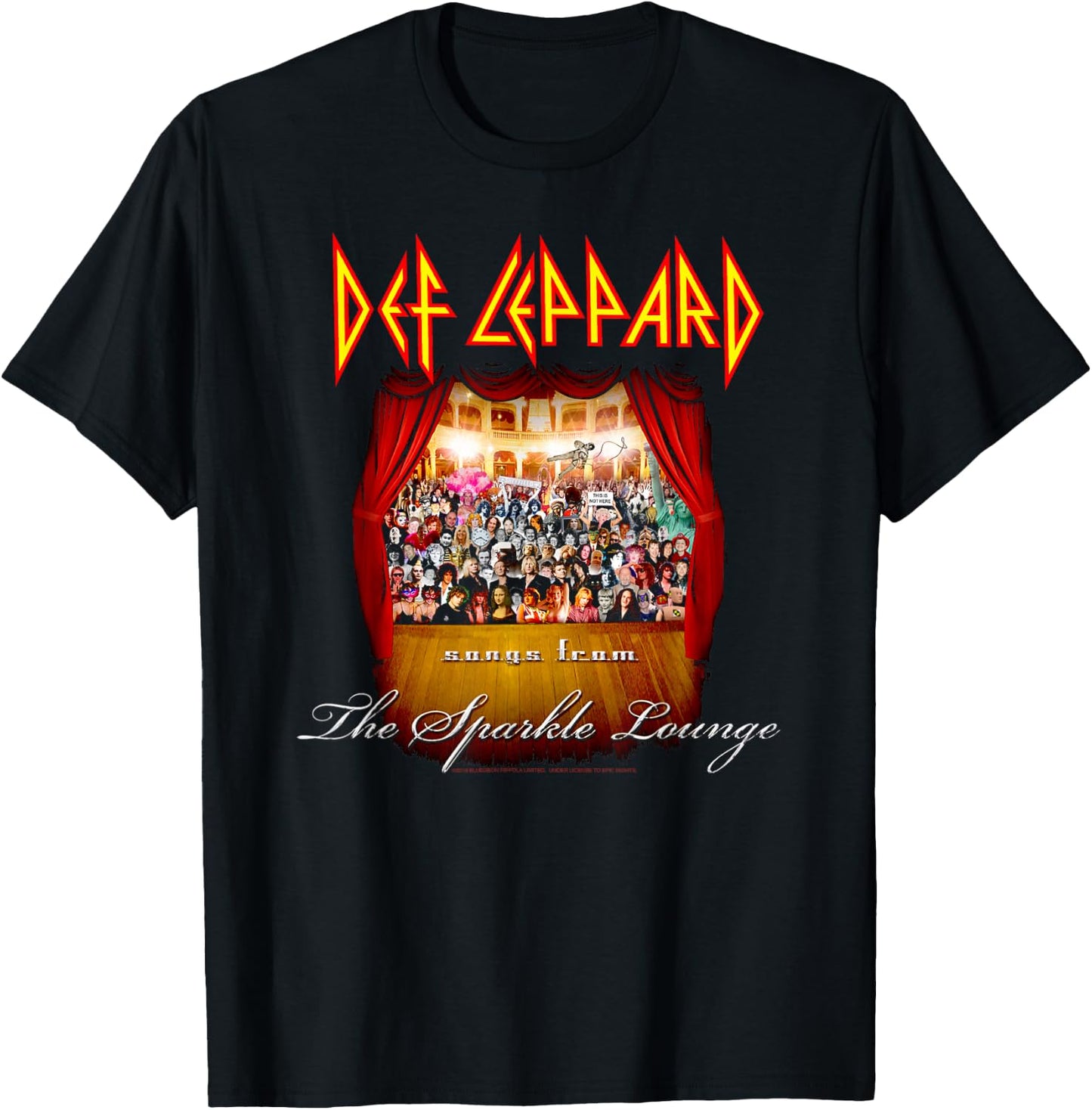 Def Leppard - Songs From the Sparkle Lounge T-Shirt - T-Shirt | Black