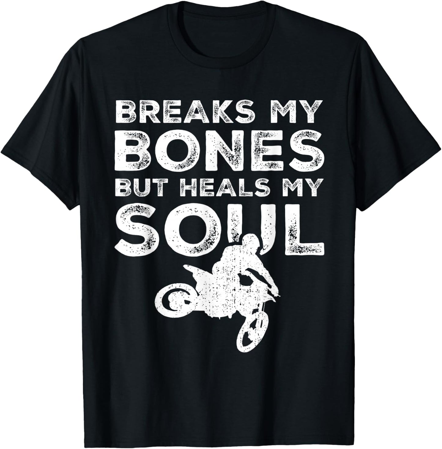 MX Motocross Biker Dirt Bike - Supercross T-Shirt - T-Shirt | Black