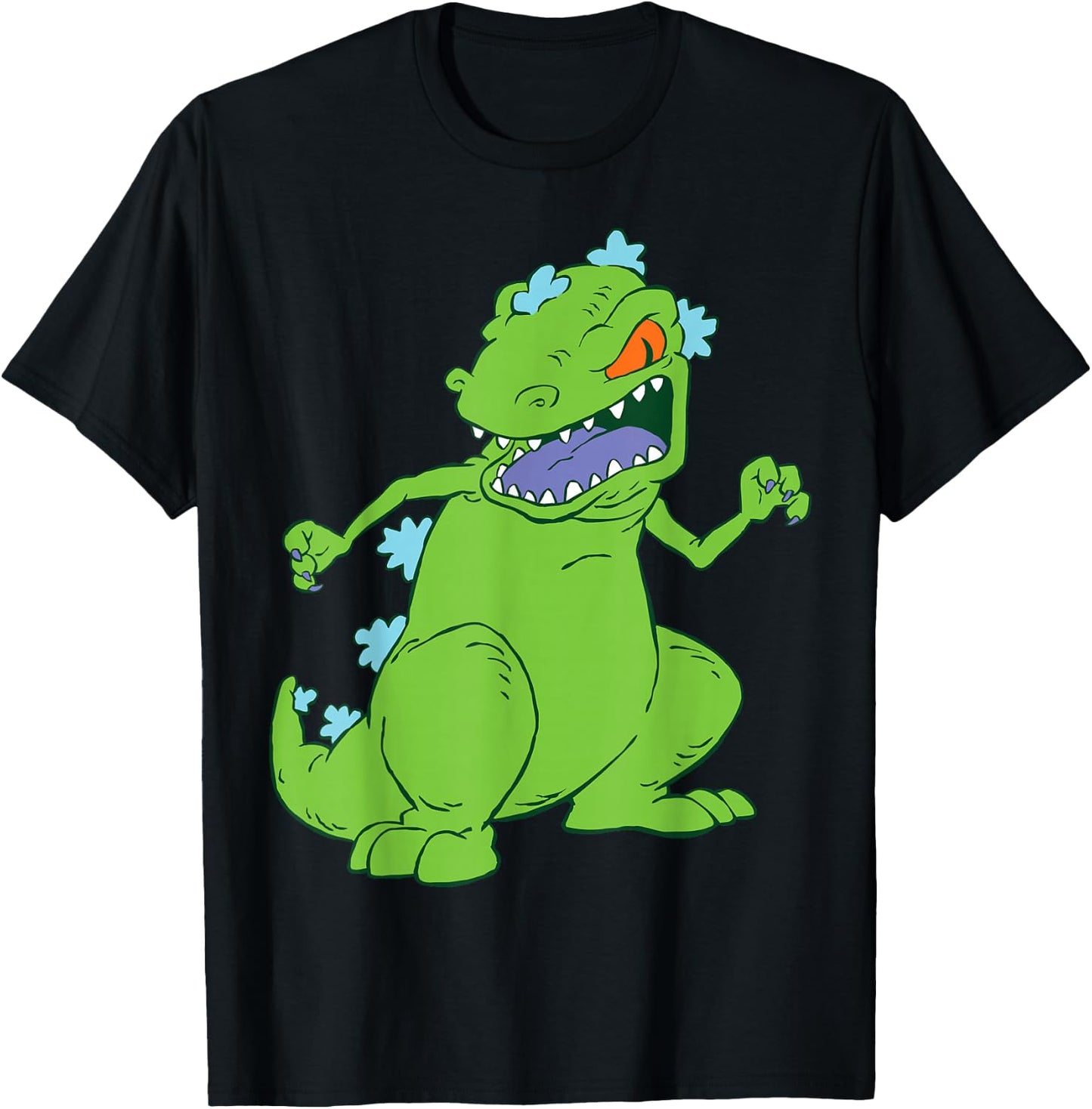 Nickelodeon Classic Rugrats Reptar Roar T-Shirt - T-Shirt | Black