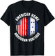 Honduras Outfit & Women US American Honduran Flag T-Shirt - T-Shirt | Black