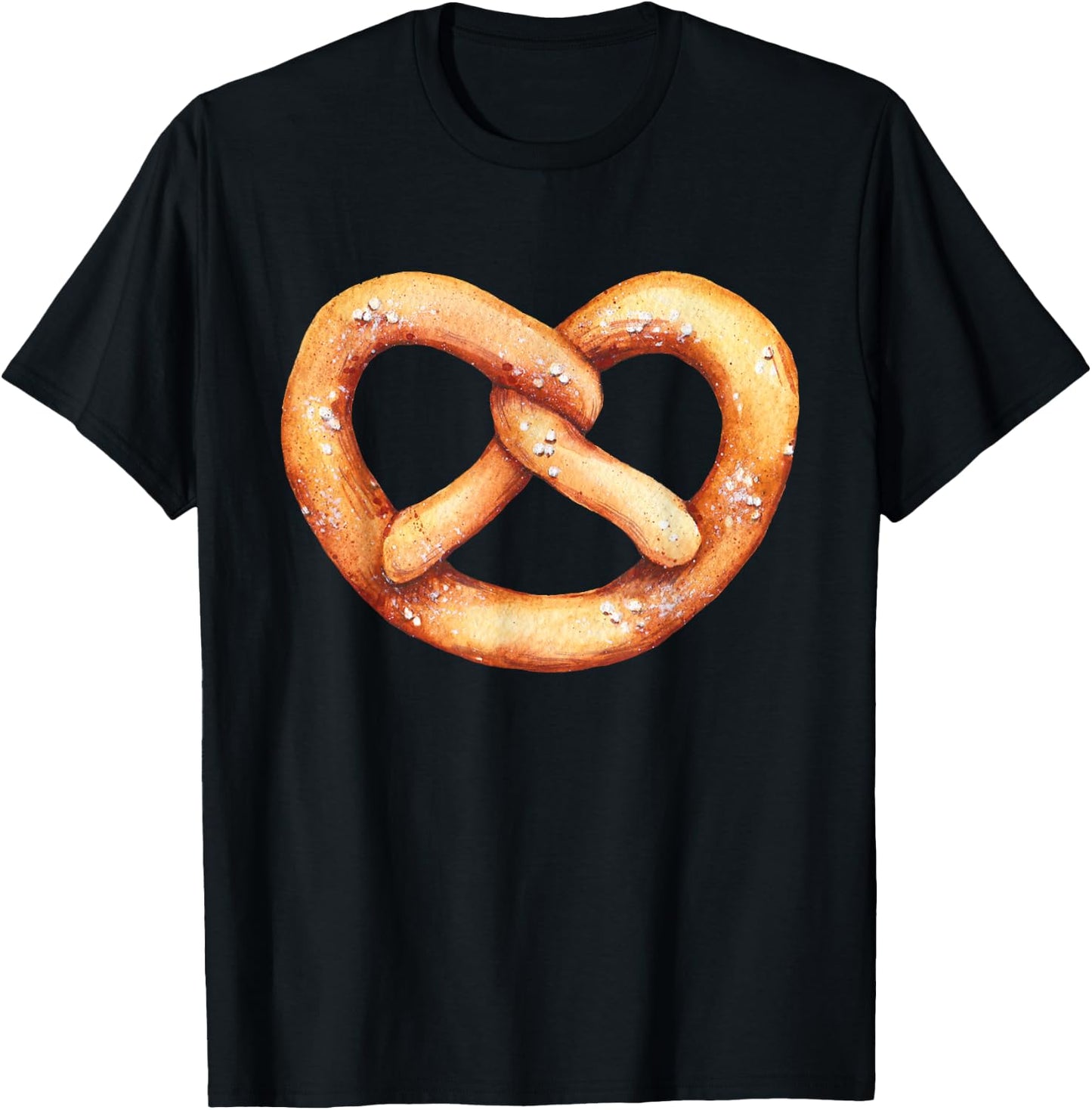 Pretzel Day Shirt Women Funny Vintage T-Shirt - T-Shirt | Black