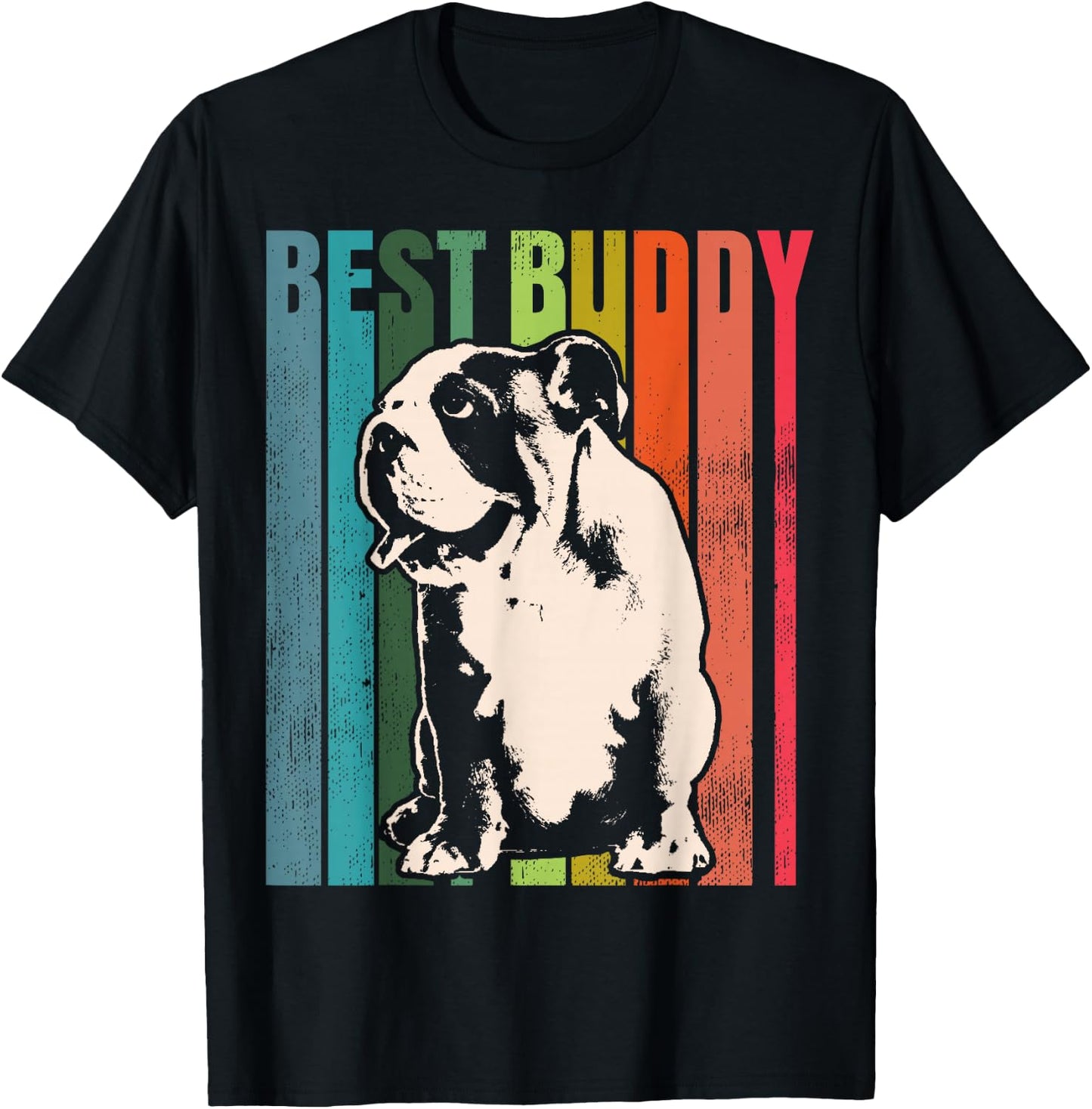 English Bulldog British Bulldog T-Shirt - T-Shirt | Black