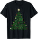 Christmas Tree Word Design Costume T-Shirt - T-Shirt | Black
