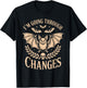 I'm Going Through Changes Bat Halloween Humor Spooky Vibes T-Shirt - T-Shirt | Black
