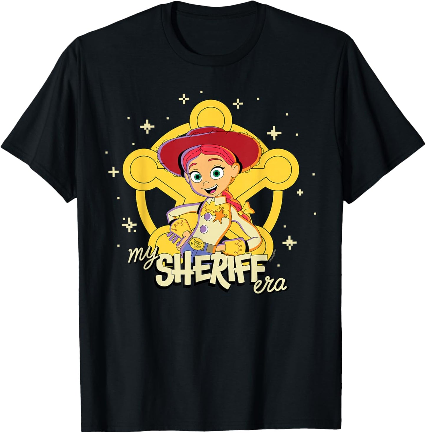 Disney and Pixar's Toy Story 5 Jessie in My Sheriff Era T-Shirt - T-Shirt | Black