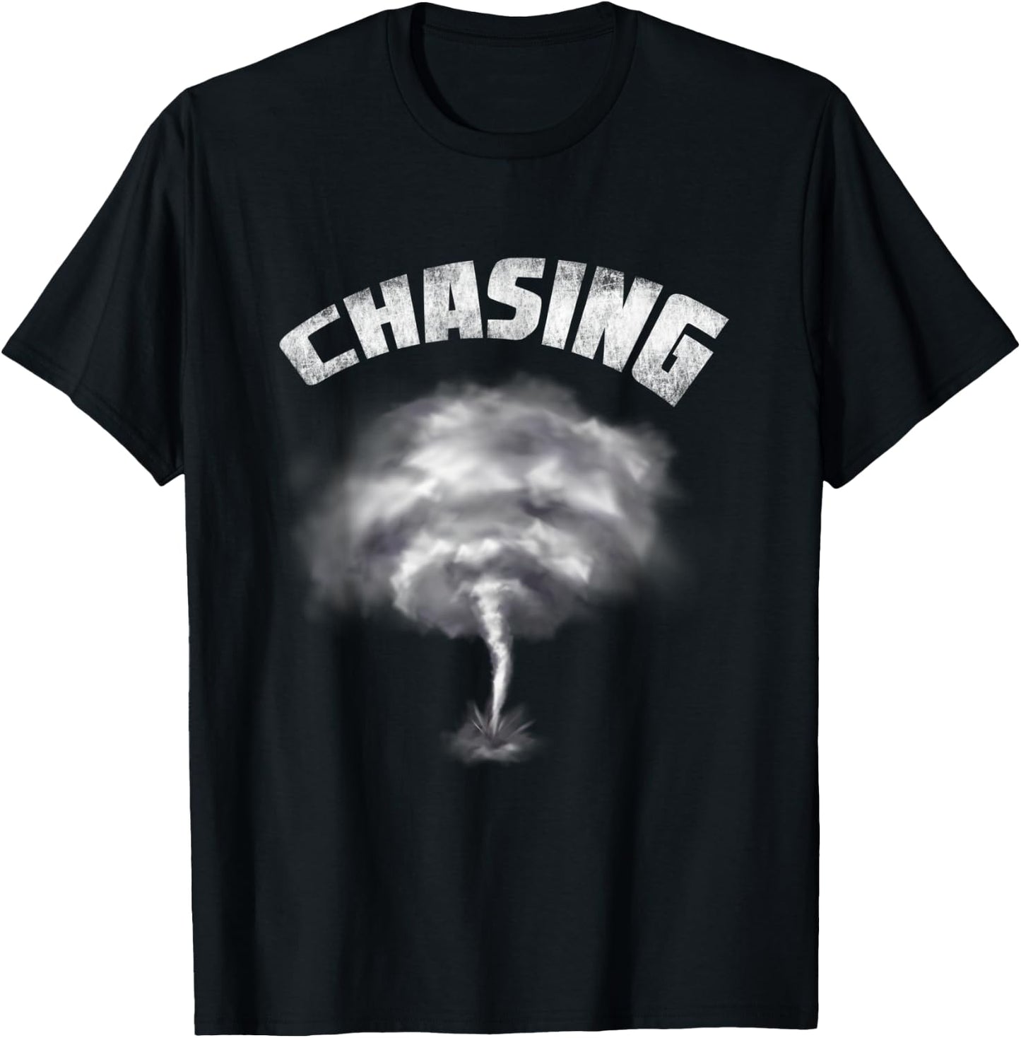 Storm Chaser Meteorologist Weather Tornado Hurricane Chasing T-Shirt - T-Shirt | Black
