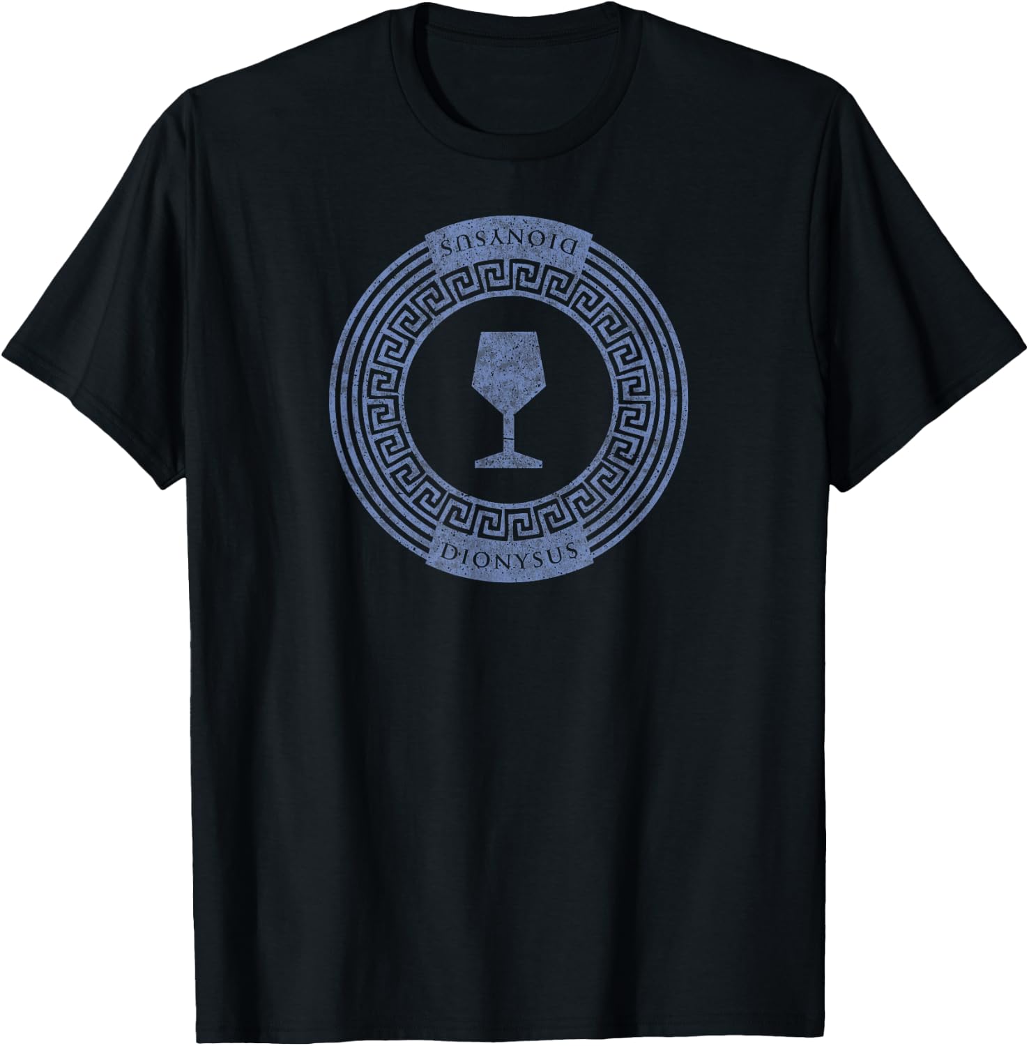 Greek Goddess T Shirt Dionysus Drink Wine God T-Shirt - T-Shirt | Black