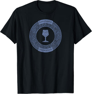 Greek Goddess T Shirt Dionysus Drink Wine God T-Shirt - T-Shirt | Black