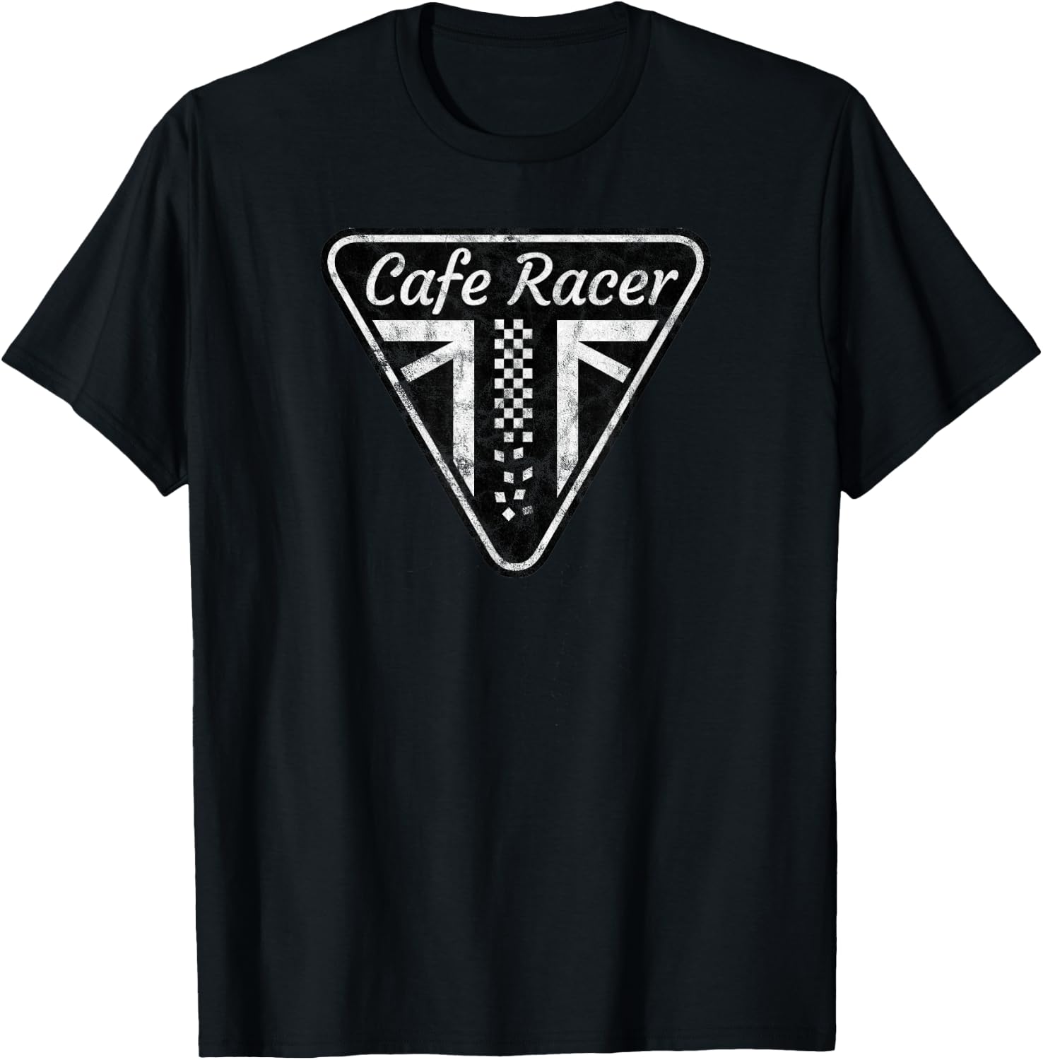 Motorcycle Motorsport Cafe Racer T-Shirt - T-Shirt | Black