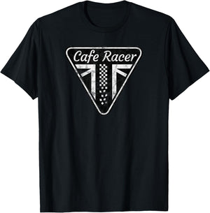 Motorcycle Motorsport Cafe Racer T-Shirt - T-Shirt | Black