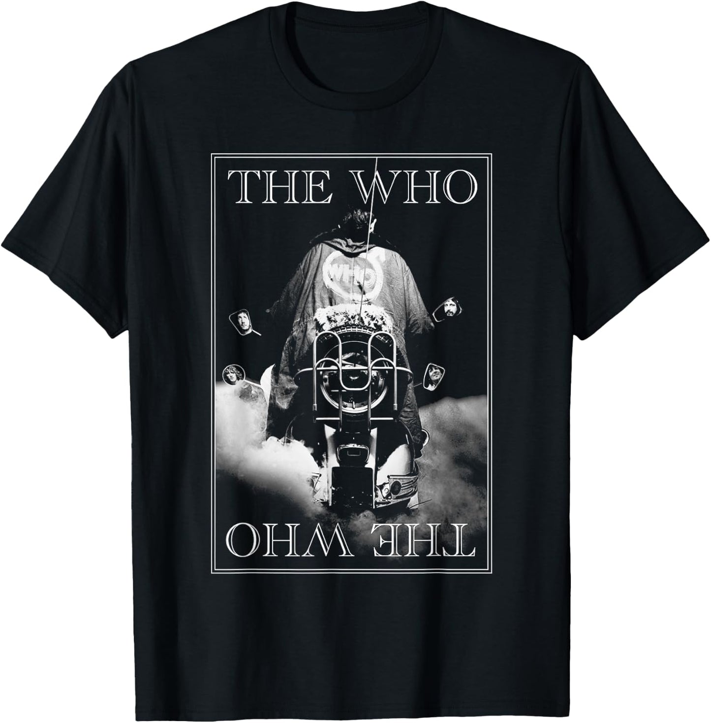 The Who Official Quadrophenia Bike T-Shirt - T-Shirt | Black