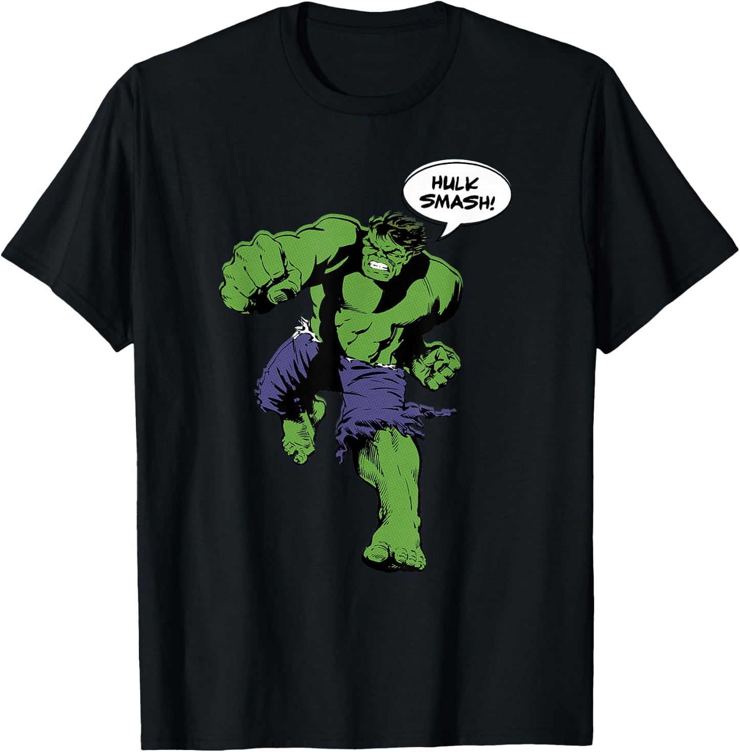 Marvel Comics Hulk Smash Graphic T-Shirt - T-Shirt | Black