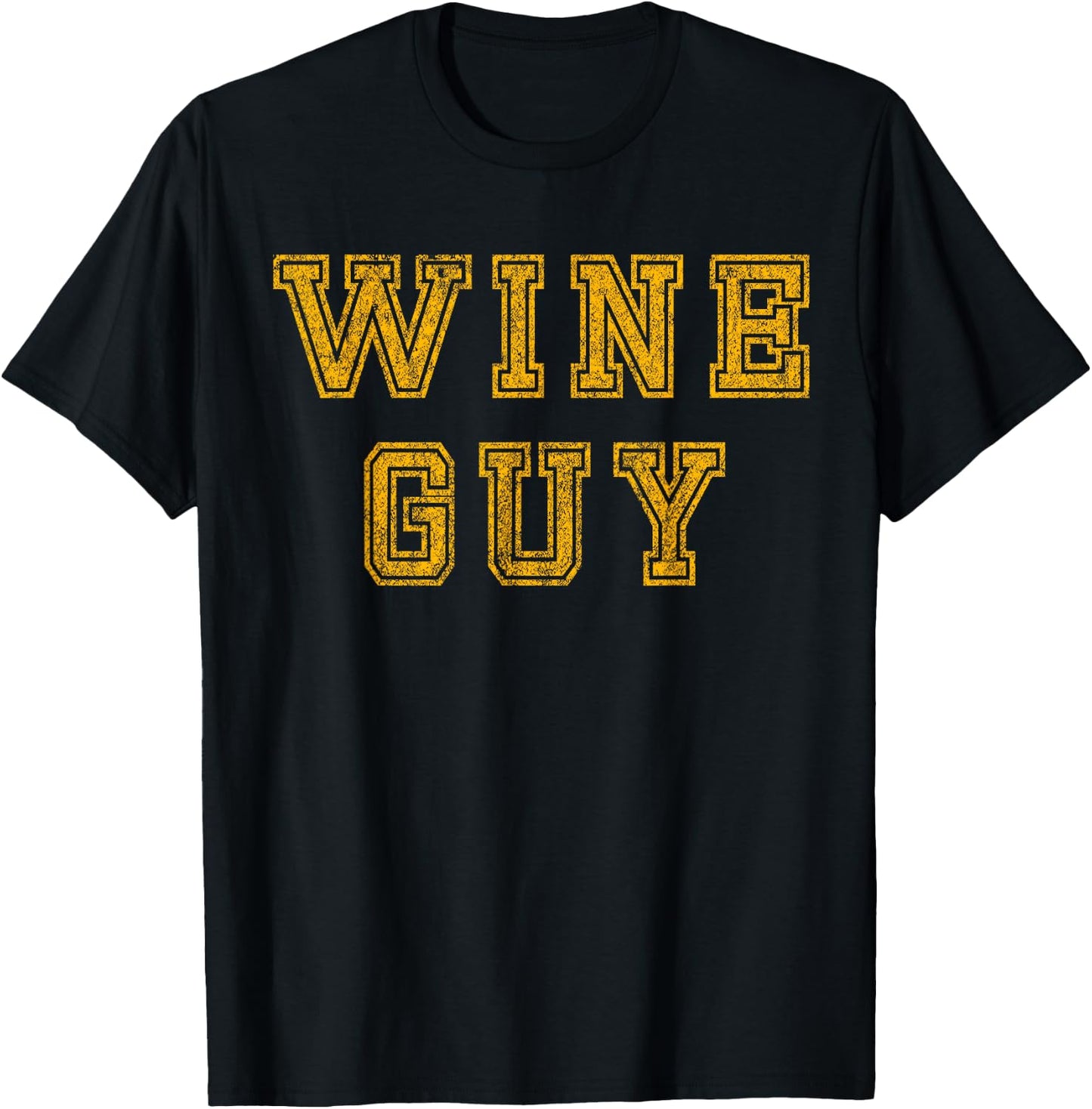 Wine Guy Sommelier Waiter T Shirt- Restraunt Bar Employees T-Shirt - T-Shirt | Black