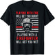 Playing With Fire Will Get You Burnt Funny Firefighter Gift T-Shirt - T-Shirt | Black