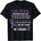 I am the Storm Ulcerative Colitis Warrior T-Shirt - T-Shirt | Black