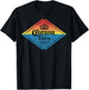 Officially Licensed Corona Extra Beach Triangle T-Shirt - T-Shirt | Black