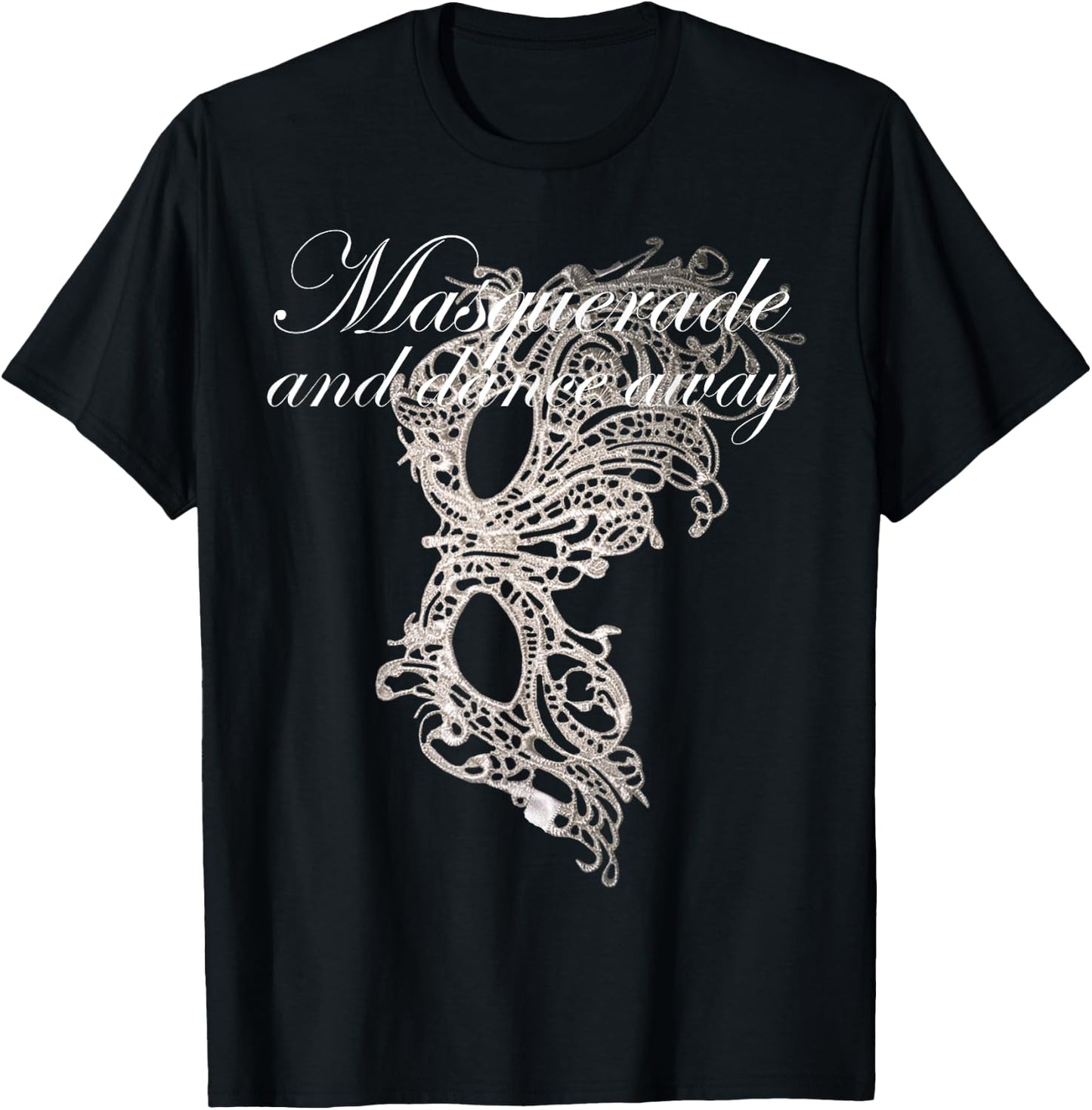 Masquerade mask T-Shirt - T-Shirt | Black