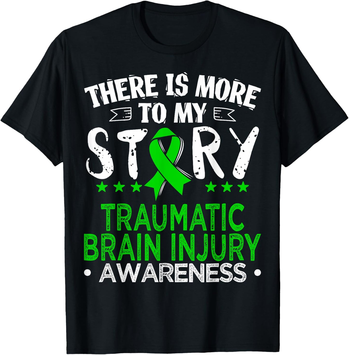 There is More to My Story Shirt - TBI Awareness Gift T-Shirt - T-Shirt | Black