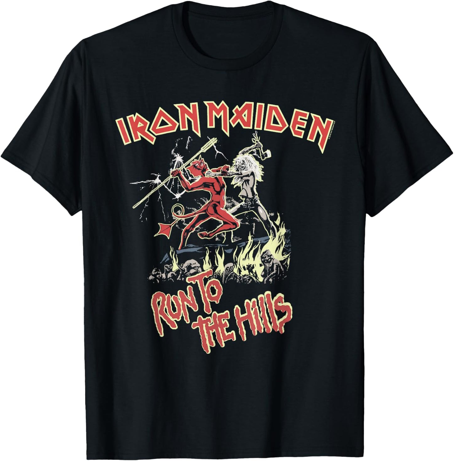 Iron Maiden - Run to the Hills T-Shirt - T-Shirt | Black