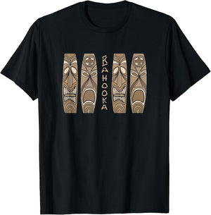Bahooka Tiki Bar matchbook reproduction T-Shirt - T-Shirt | Black